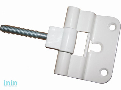 Петля ввертная дверная FT-65, белая STARFIX