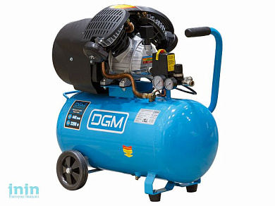 Компрессор DGM AC-254 (440 л/мин, 8 атм, коаксиальный, масляный, ресив. 50 л, 220 В, 2.20 кВт)