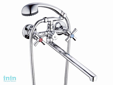 Смеситель для ванны с полск. изливом QMT7-B722 G.Lauf