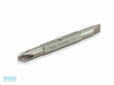 Насадка двухсторонняя PH2/SL6mm 5/16" 75мм TOPTUL (FKAB0206)