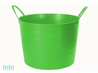 Корзина мягкая 17л (зеленый) (IDEA)