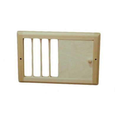 Вентиляционная решетка малая с задвижкой (РВ-М)