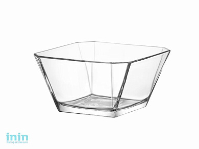 Салатник стеклянный, квадратный, 196 мм, серия Karen, LAV
