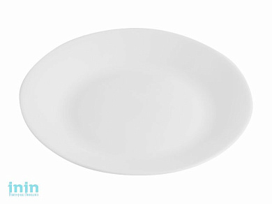 Тарелка десертная стеклокерамическая, 190 мм, круглая, серия Ivory (Айвори), DIVA LA OPALA (Collection Ivory)