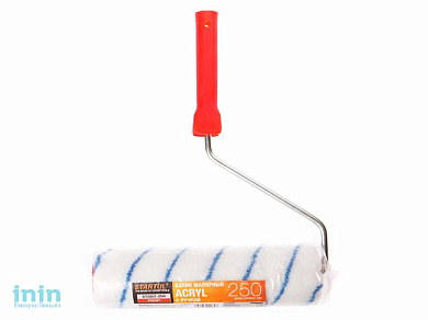 Валик "ACRYL" 48-250мм с ручкой 8мм STARTUL PROFI (акрил, нанесение лаков на водной основе)