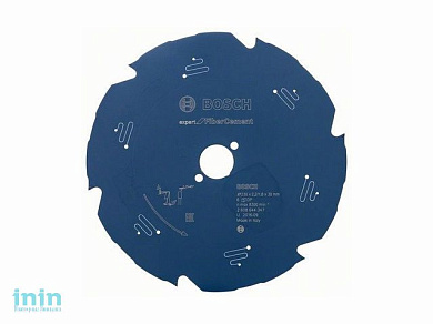 Диск пильный 230х30/25,4 мм 6 зуб. по гипсокартону EXPERT FOR FIBERCEMENT BOSCH (переменный зуб)