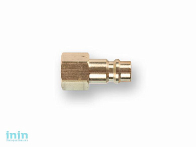 Соединение быстросъем. ПАПА х внутр. резьба 1/4" (латунь) ECO