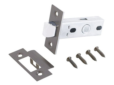 Защелка врезная межк. L45-8 MBN графит 25мм АЛЛЮР