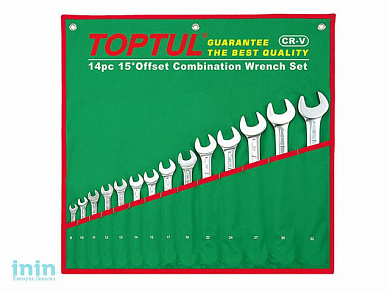 Набор ключей комбинир. 1/4" - 1-1/4" 16шт. TOPTUL (GBAA1604)