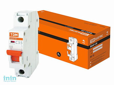 Автоматич. выключатель ВА47-29 1Р 32А 4,5кА х-ка С TDM