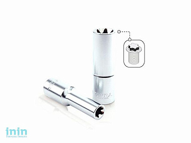 Головка 1/2" E12 6гр. глубокая TOPTUL