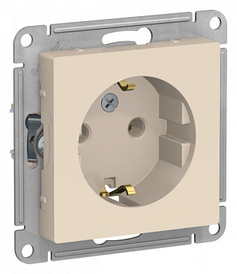 Розетка с/з Schneider Electric Atlas Design, ATN000243