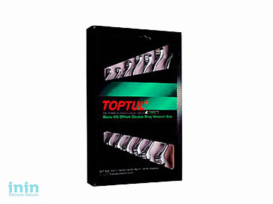 Набор ключей накидн. 6-22мм 8шт TOPTUL (GAAE0814)