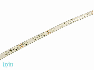 Лента светодиодная PLS 2835/60 (6.0 Вт/м, 480 Лм/м, 6500К, IP65, 12В (5 м в уп.) JAZZWAY (60 диод/м, холодный белый свет, 8 мм)