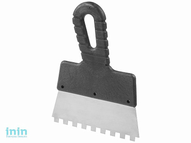 Шпатель фасад. зубчат. нерж.  150мм зуб 8х8 STARTUL MASTER (ST1004-1508) (для клея)