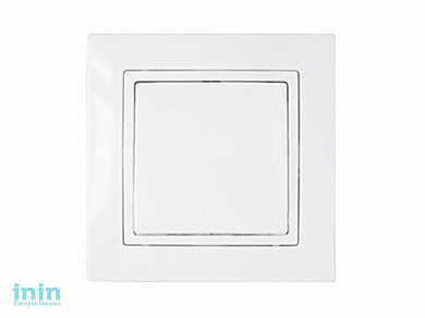 Выключатель 1 клав. (скрытый, 10А) на 2 направления белый, Уют, Bylectrica (Выключатель одноклавишный на два направления скрытой установки Гарантийный