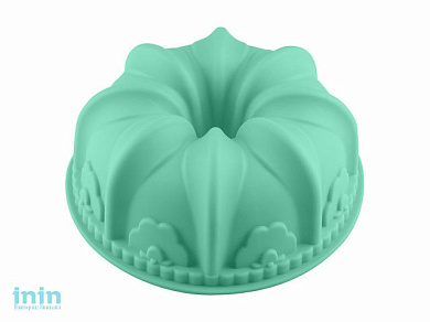 Форма для выпечки, силиконовая, французский кекс, 22 х 9 см, бирюзовая, PERFECTO LINEA