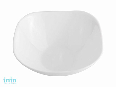 Салатник стеклокерамический, 145 мм, квадратный, серия QUADRO (Квадро), DIVA LA OPALA (Quadra Collection)