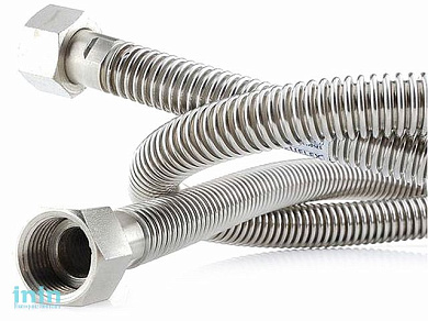 Шланг гибкий гофр. с присоед. элементами 3/4" г/ш 2,0 м ГАЗ ДЖЕМ-ФЛЕКС (Шланг газовый. Срок службы 15 лет.)