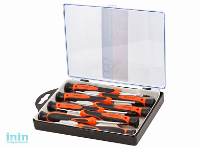 Набор отверток для точных работ 8шт STARTUL PROFI (ST3048-8) (отвертки прецизионные: SL2.0x50мм, SL3.0x50мм, PH#000х50мм, PH#00х50мм, PH#0х50мм, T5x50