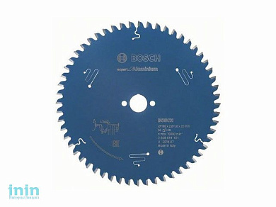 Диск пильный 190х20 мм 56 зуб. по алюминию EXPERT FOR ALUMINIUM BOSCH (твердоспл. зуб)