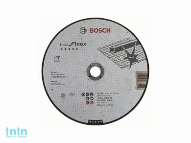 Круг отрезной 230х2.5x22.2 мм для нерж. стали Best BOSCH