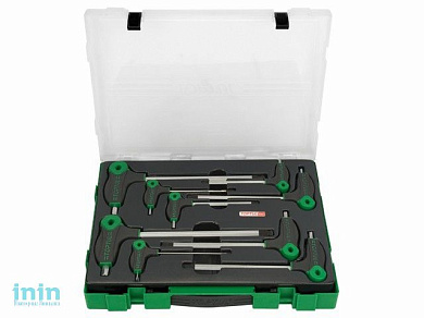 Набор ключей L-Type шестигр. 2-10мм 9шт в пласт.боксе TOPTUL (GZC0903)