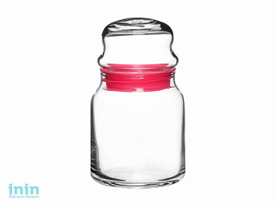 Банка для сыпучих продуктов стеклянная, 290 мл, серия Sera, LAV