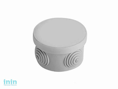 Коробка распаячная ОП 85х40мм, 4 мембр. вх. IP54 ЮПИТЕР