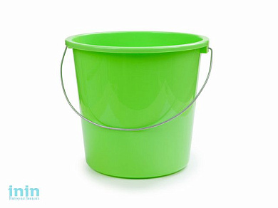 Ведро 5 л, салатный, BEROSSI (Изделие из пластмассы. Литраж 5 литров)