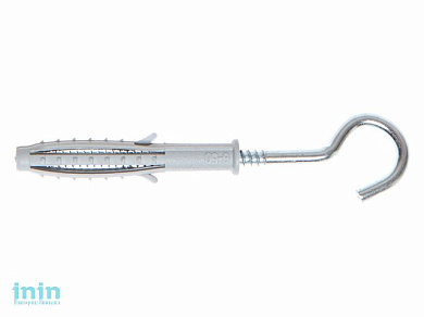 Дюбель с С-образным крючком 10х50 мм (10 шт в пласт. конт.) STARFIX