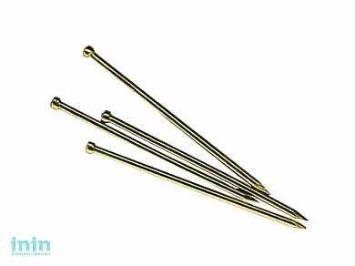 Гвозди финишные 1.2х35 мм латунь (0.2 кг в пласт. конт.) STARFIX