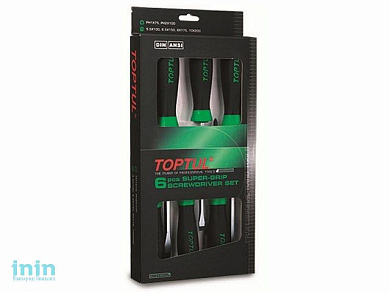 Набор отверток 6шт TOPTUL (GAAE0608)