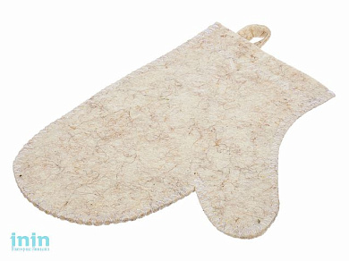 Рукавица для бани, HOT POT из войлока