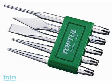 Набор выколоток и зубил 5пр. TOPTUL (GAAV0501)