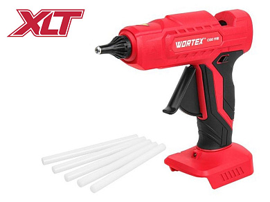 Аккум. клеевой пистолет WORTEX CGG 1118 в кор. ALL1 XLT SOLO 18В, 11 мм (БЕЗ БАТАРЕИ)