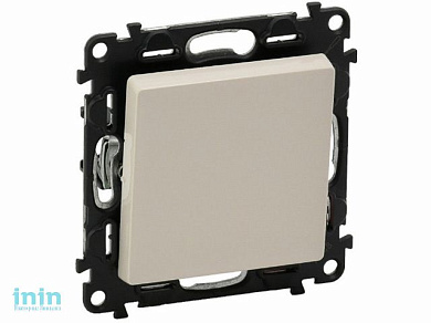 Переключатель 1 клав. на 2 направления слоновая кость,проходной  Valena Life, Legrand (VALENA LIFE - ПЕРЕКЛЮЧАТЕЛЬ НА 2 НАПРАВЛЕНИЯ, СЛОНОВАЯ КОСТЬ (И