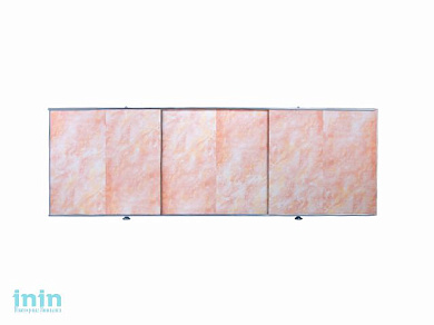 Экран под ванну 1,7 м, мрамор коралл, PERFECTO LINEA