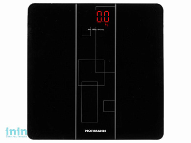 Весы напольные ASB-465 NORMANN (180 кг, стекло 6 мм, LED-дисплей 73х34 мм)