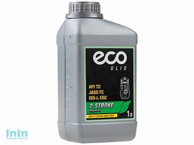 Масло моторное 2-х тактное ECO 1 л (JASO FC,  API TC, ISO-L-EGC,)