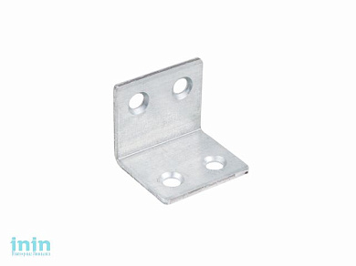 Уголок мебельный 30х26x26 мм KW 4 белый цинк STARFIX