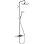 Душевая стойка с термостатом Hansgrohe Croma Select Е 180, 2jet, 27256400