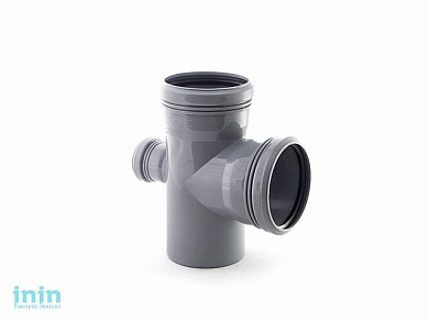 Крестовина для внутренней канализации  110/110/50х87 РосТурПласт (Крестовина 110х110х50х90)