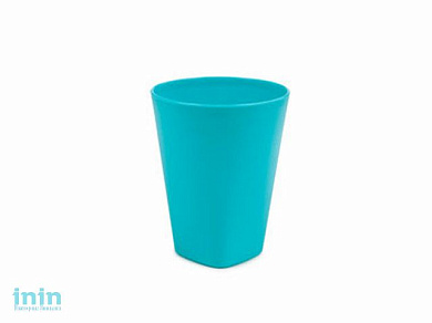 Стакан Funny (Фанни), бирюза, BEROSSI (Изделие из пластмассы. Литраж 0.27 литра)