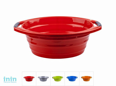 Таз овальный 15 л, DRINA (цвета в ассортименте)