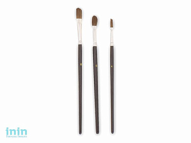 Набор корректировочных кистей 3шт COLOR EXPERT (кисть корректирующая)