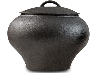 Горшок чугунный с крышкой 6 л