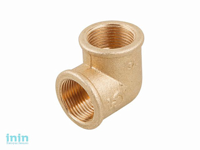 Колено вн. 1/2, Цветлит (уголок латунный м-м 1/2)