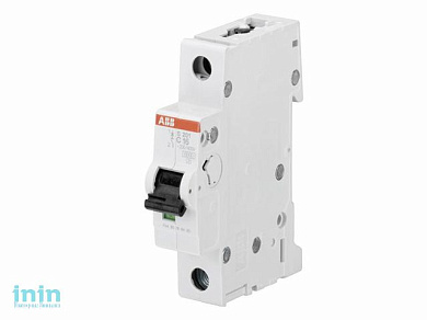 Автоматич. выключатель ABB  S 201 1P С 40А 6кА 1M 2CDS251001R0324 (Модульные автоматические выключатели выполняют защиту установок от перегрузок и кор