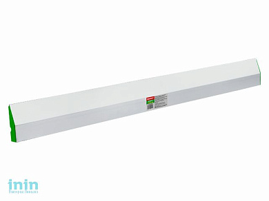 Правило 1,0м "трапеция" алюминиевое с ребром жесткости ВОЛАТ (быт.)